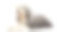 5岁的大胡子牧羊犬，背靠白色背景躺着素材图片