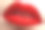 美容和水疗沙龙。一个美丽性感的红唇的特写素材图片