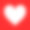 折叠的白色纸心图标与阴影在红色的背景。红色是爱的象征。素材图片