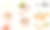 一组坚果孤立的白色背景。花生，腰果，榛子，核桃，葵花籽，杏仁，开心果，雪松仁。矢量插图。素材图片