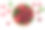 木碗里的蔓越莓，白色背景上孤立的绿叶。俯视图素材图片