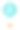 蓝色热气球手绘水彩剪贴元素孤立的白色背景素材图片