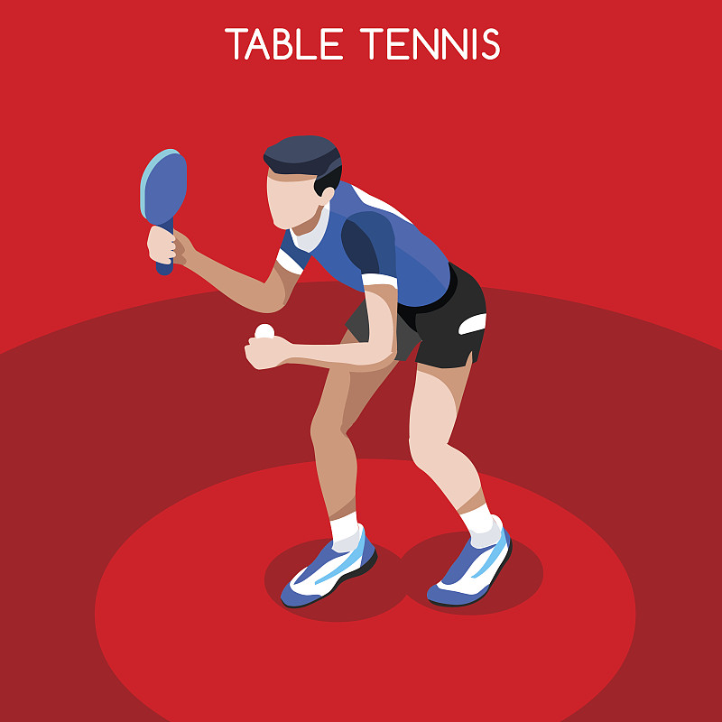 乒乓球等高线运动员竞技锦标赛国际比赛图片下载